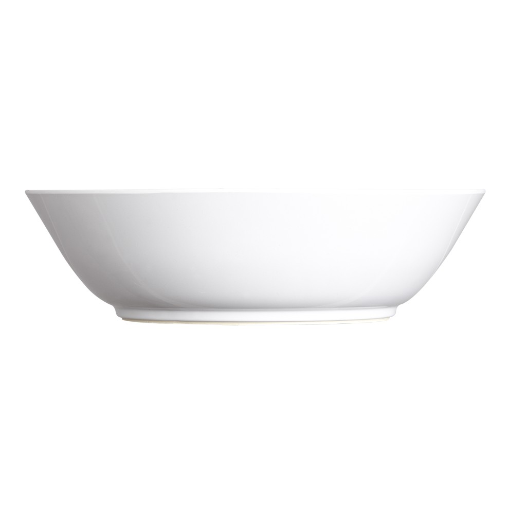 Saladier + couverts blancs à motifs pavillons de bateau