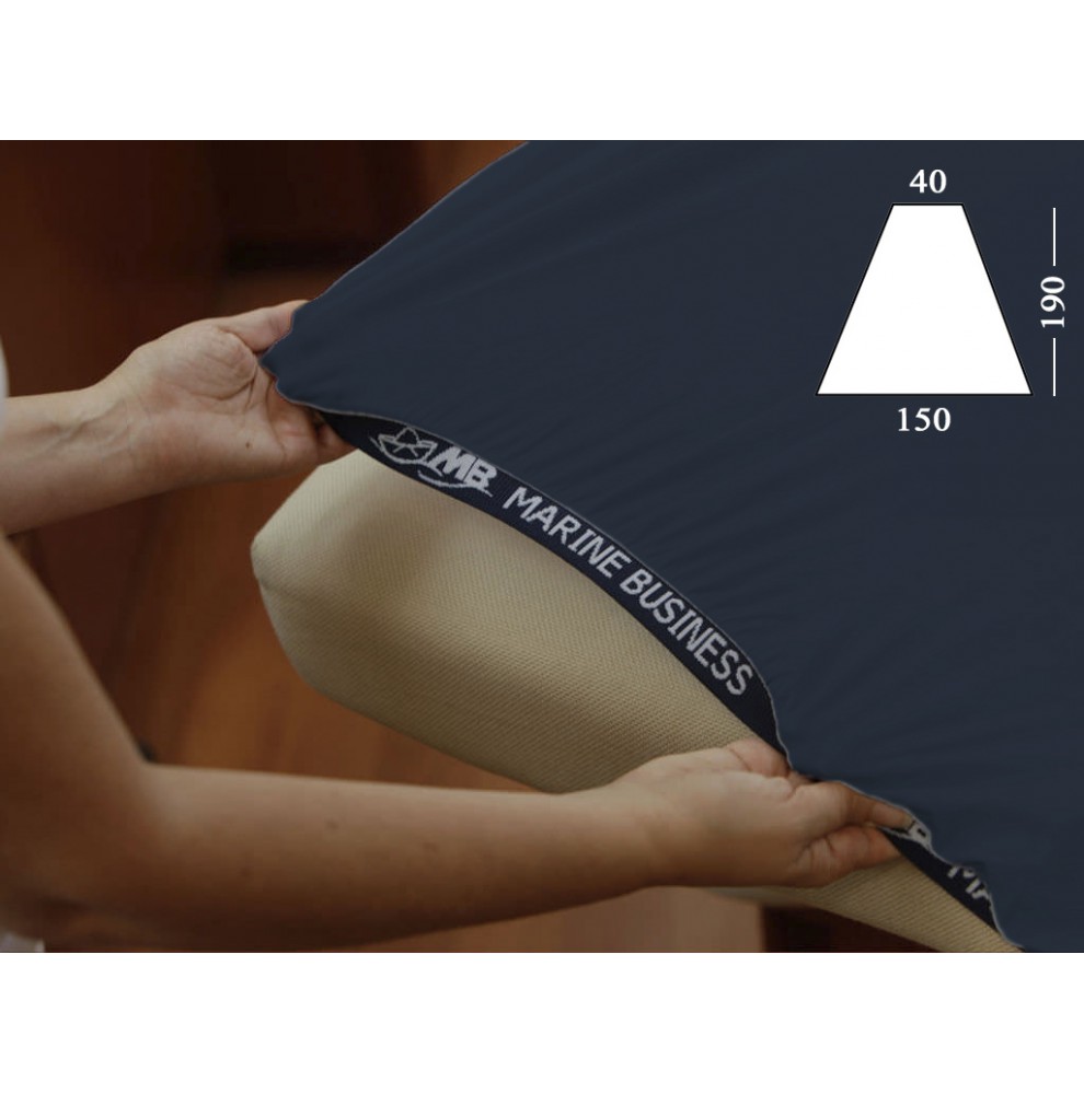 Drap housse élastique de bateau lit triangle avant Drap housse élastique de bateau lit triangle avant