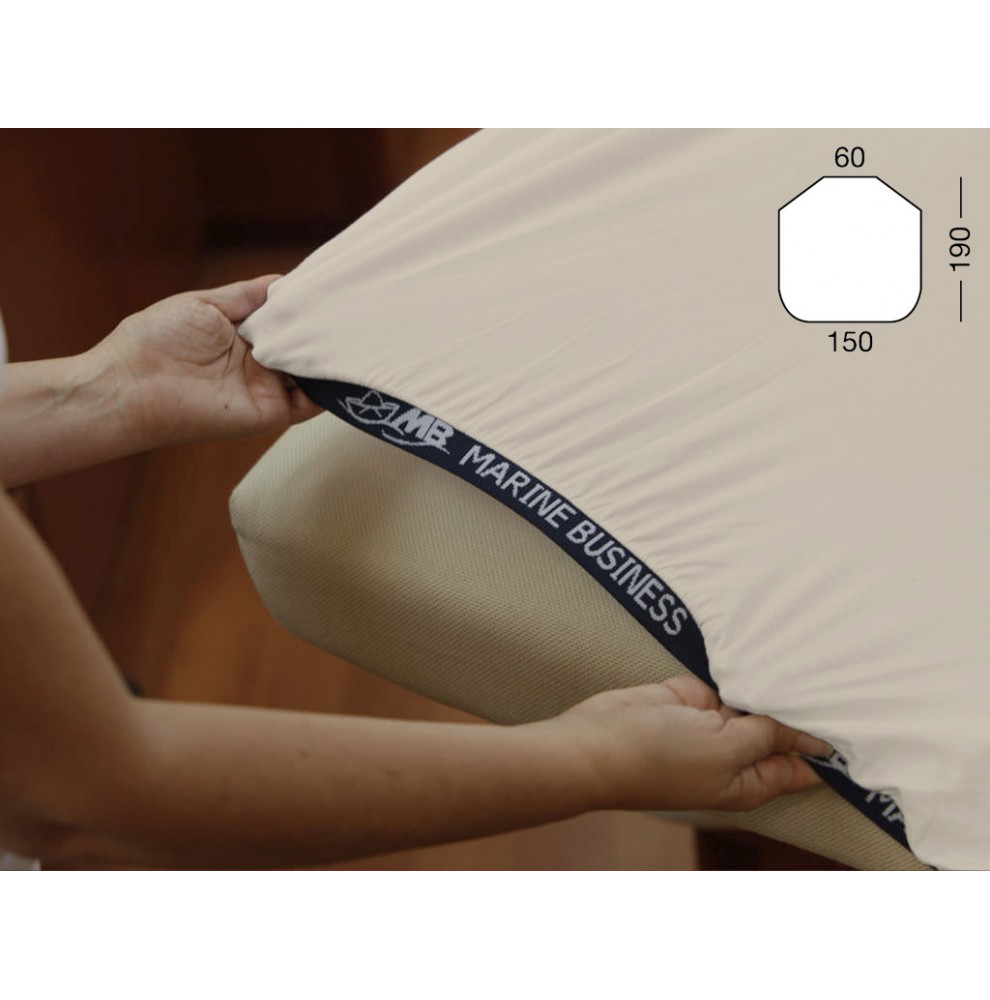 Draps housse lit bateau forme losange Draps housse lit bateau forme losange