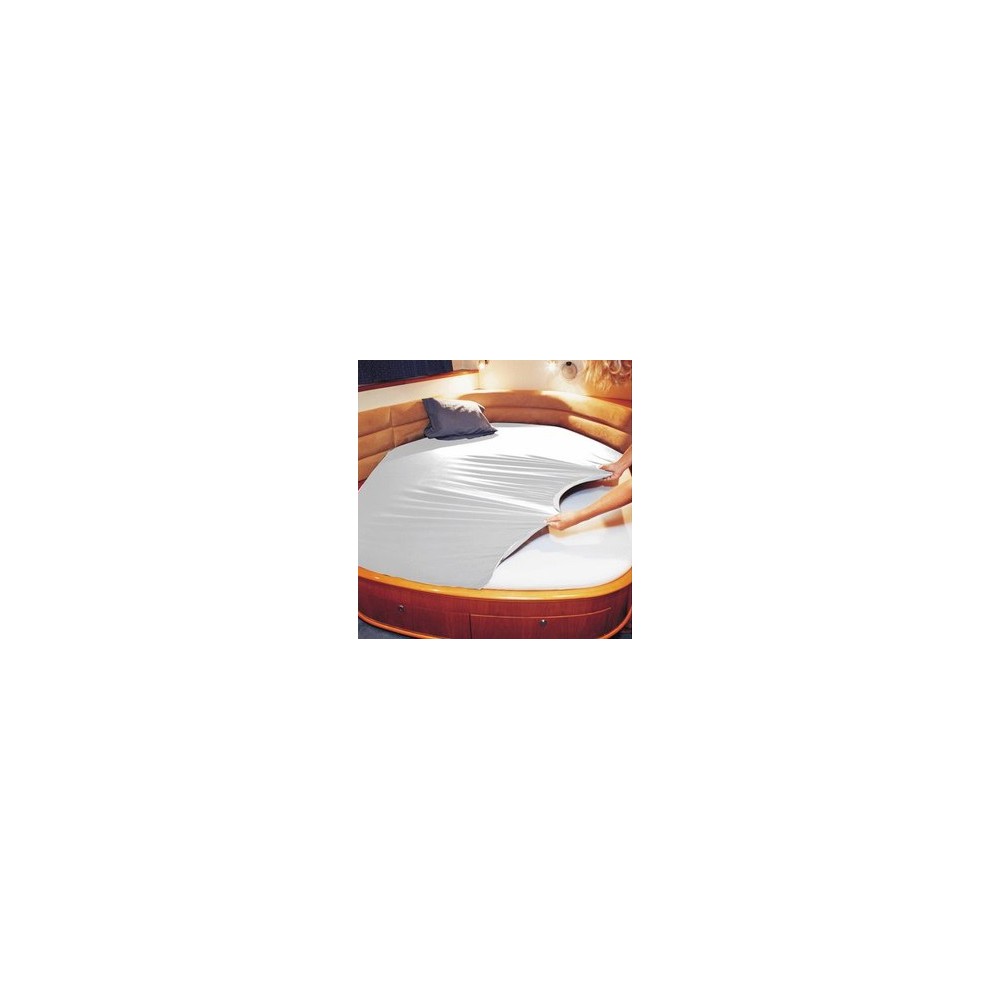 Draps housse lit bateau forme losange