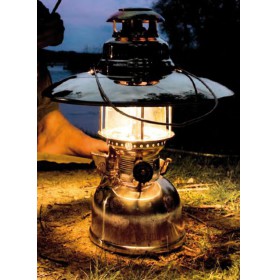 Lampe tempête laiton poli PETROMAX