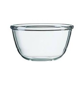 Bol en verre trempé transparent Ø 12 cm