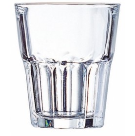 Verre empilable à facettes en verre trempé haute résistance