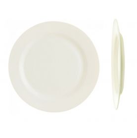 Assiette plate blanche en Zenix haute résistance Ø 27,5cm