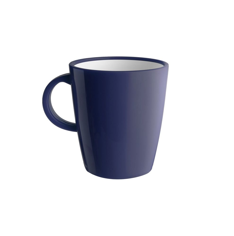 Mug bleu marine incassable en mélamine 30cl Mug bleu marine incassable en mélamine 30cl