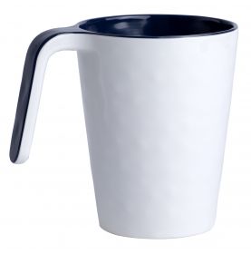 6 Mugs empilables en mélamine - 6 coloris - Antichoc