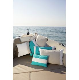 2 coussins exterieurs déhoussables anti-tâches de grande qualité