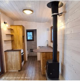 Poêle à bois willow pour bateau, tiny house, van et fourgon – compact, efficace et sans fumée