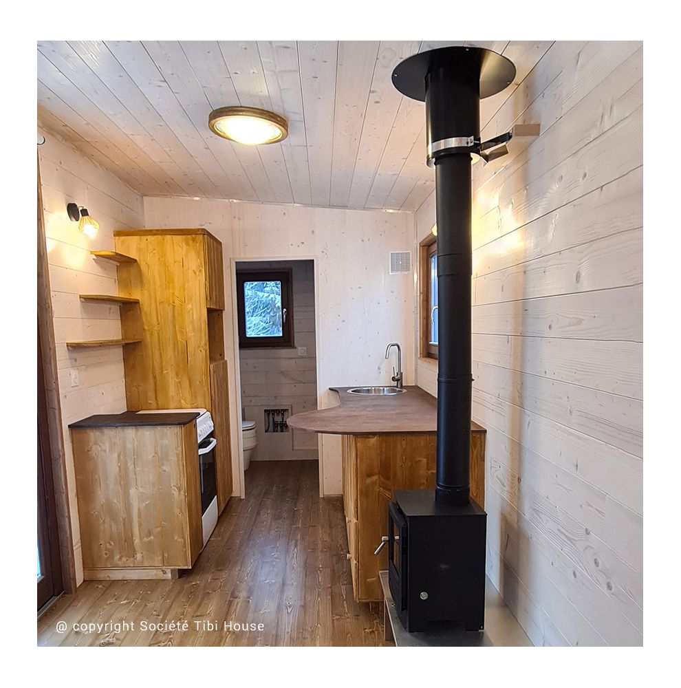 Poêle à bois willow pour bateau, tiny house, van et fourgon – compact, efficace et sans fumée
