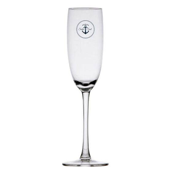 6 Verres à champagne incassable effet cristal