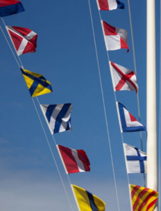 Lots de pavillons de bateau
